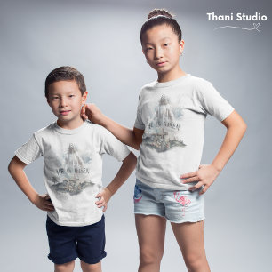 Camiseta Se levanta la Cruz Religiosa Cristiana de Pascua