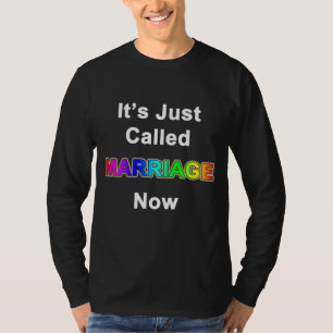 Camiseta Se llama matrimonio ahora