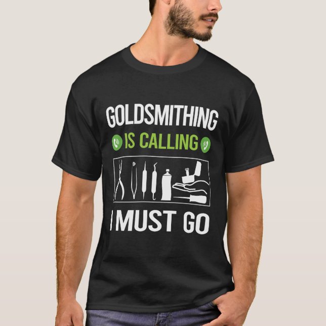 Camiseta Se Llama Orfebrería Goldsmith (Anverso)