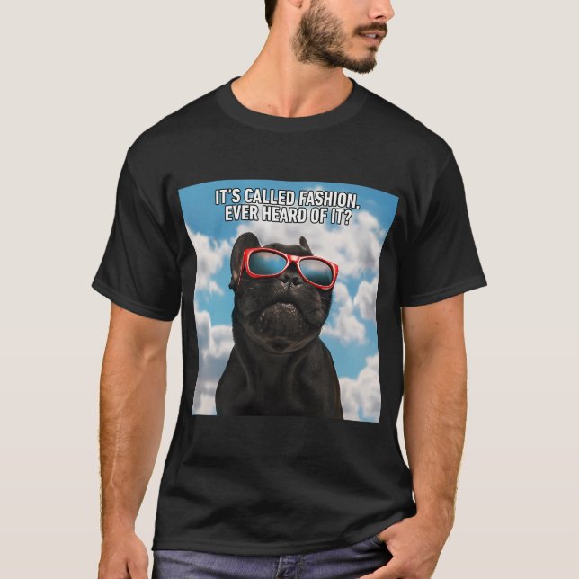 Camiseta Se llama perro divertido de moda (Anverso)