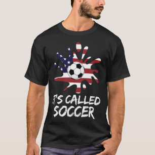 Camiseta Se llama Soccer USA Flag Sports Player Coach Gr