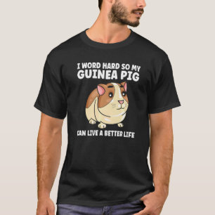 Camiseta Se lo digo muy fuerte a mi animal de cerdo guinean