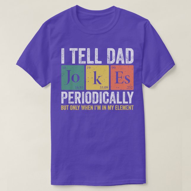Camiseta Se lo digo periódicamente 1 (Diseño del anverso)