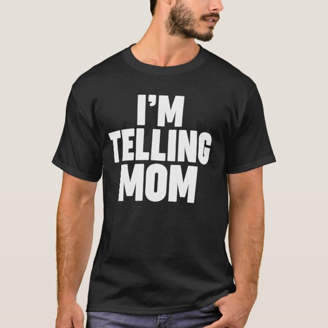 CAMISETA SE LO DIRÉ A MAMÁ (Anverso)