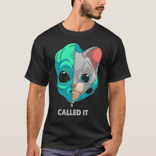 Camiseta Se Lo Llamó Alien Cat Pastel Gótico Kitten Astrona