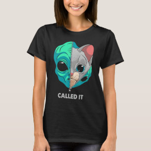 Camiseta Se Lo Llamó Alien Cat Pastel Gótico Kitten Astrona