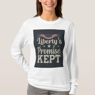 Camiseta Se mantiene la promesa de la libertad