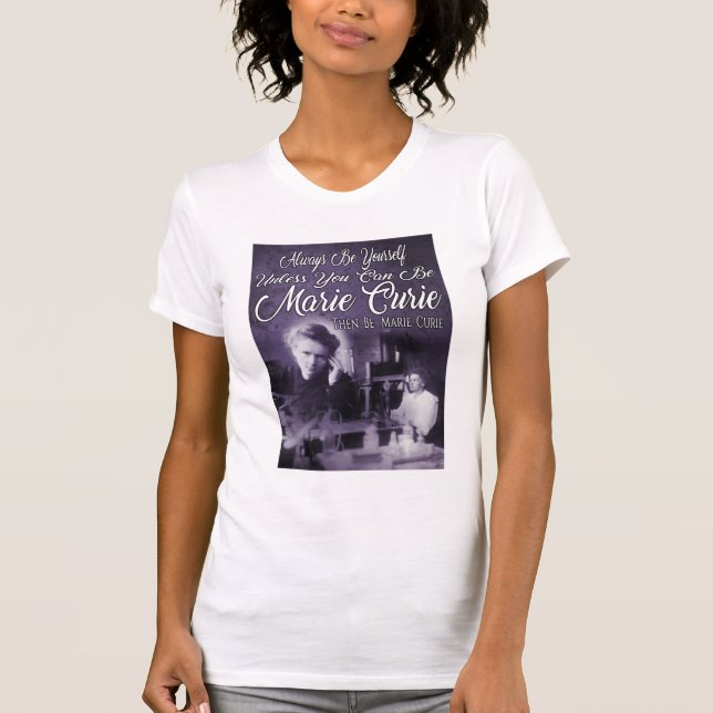 Camiseta Sé Marie Curie (Anverso)