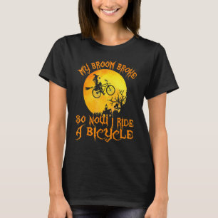 Camiseta Se Me Rompió La Bicicleta Así Que Ahora Voy En Bic