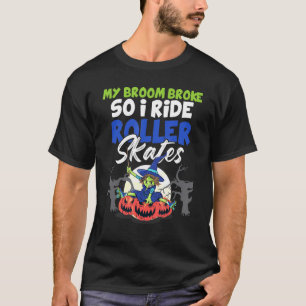 Camiseta Se Me Rompió La Habitación Así Que Viajé En Skates