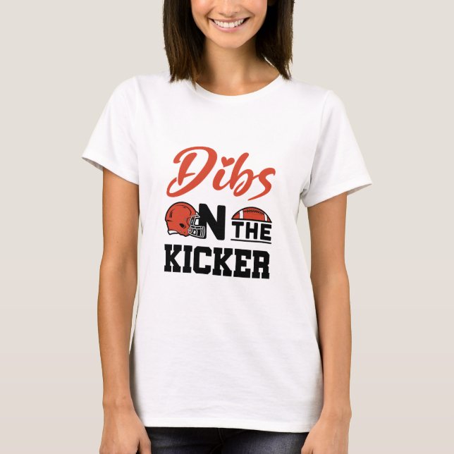 Camiseta Se mete en la novia del fútbol Kicker (Anverso)