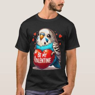 Camiseta Sé mi corazón de periquito en San Valentín
