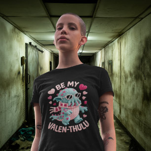 Camiseta Sé Mi Día de San Valentín Valen-thulu