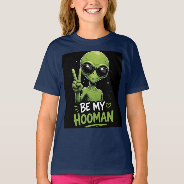 Camiseta Sé Mi Hooman 👽 (Anverso)