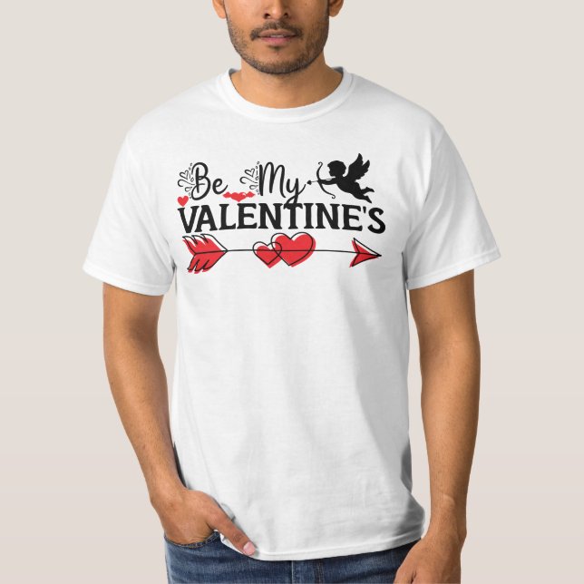 Camiseta Sé mi San Valentín (Anverso)