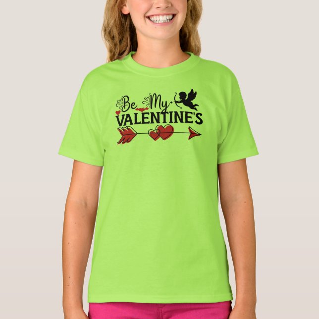 Camiseta Sé mi San Valentín (Anverso)