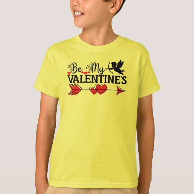 Camiseta Sé mi San Valentín (Anverso)