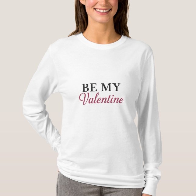 CAMISETA SÉ MI SAN VALENTÍN (Anverso)