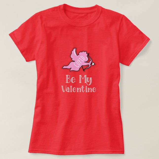 Camiseta Sé mi Valentín (Diseño del anverso)