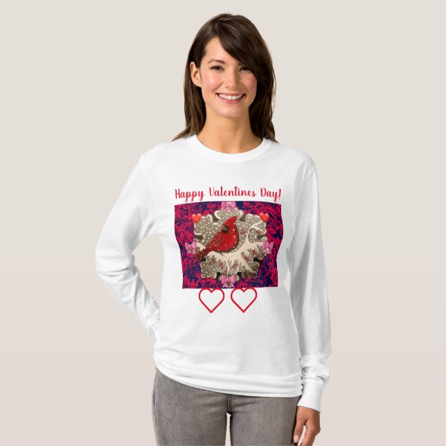 Camiseta ¡Sé mi Valentín! (Anverso completo)