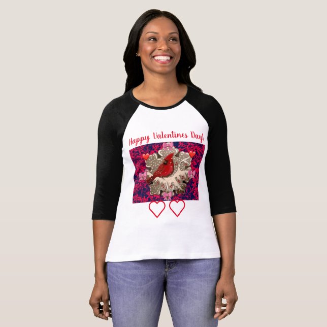 Camiseta ¡Sé mi Valentín! (Anverso completo)