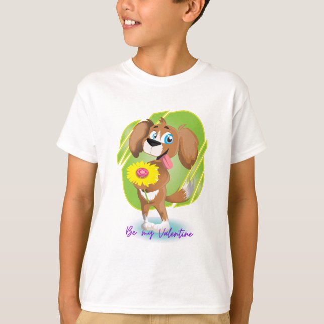 Camiseta Sé mi Valentín (Anverso)