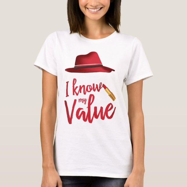 Camiseta Sé mi valor (Anverso)