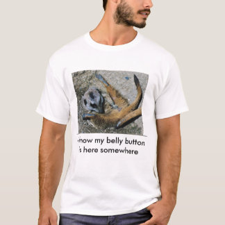 Camiseta Sé mis ombligos aquí en alguna parte