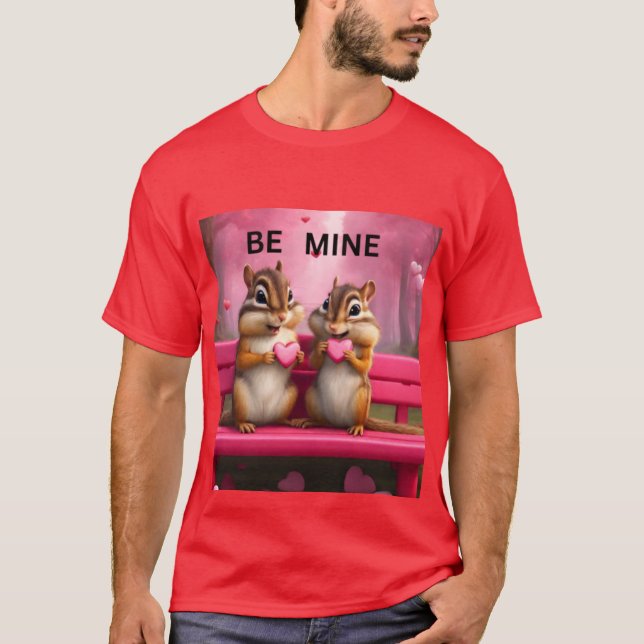 Camiseta Sé mis trozos y corazones caramelos (Anverso)