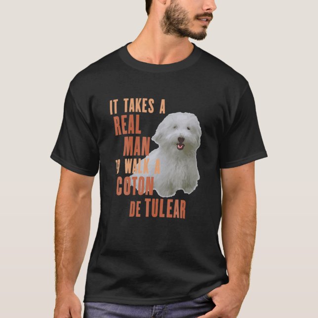 Camiseta Se Necesita A Un HOMBRE REAL Para Caminar Un Funn  (Anverso)