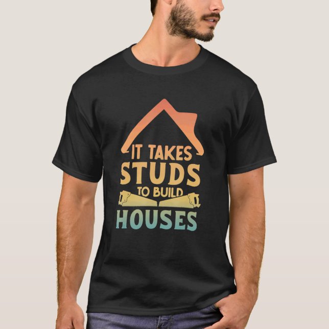 Camiseta Se necesita estudiar la construcción de carpas par (Anverso)