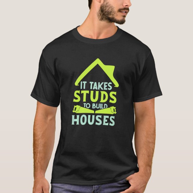 Camiseta Se necesita estudiar la construcción de carpas par (Anverso)