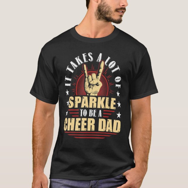 Camiseta Se Necesita Mucho Para Ser Un Papá Alegre. (Anverso)