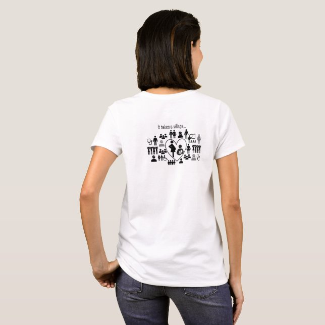 Camiseta Se necesita un pueblo (Reverso completo)