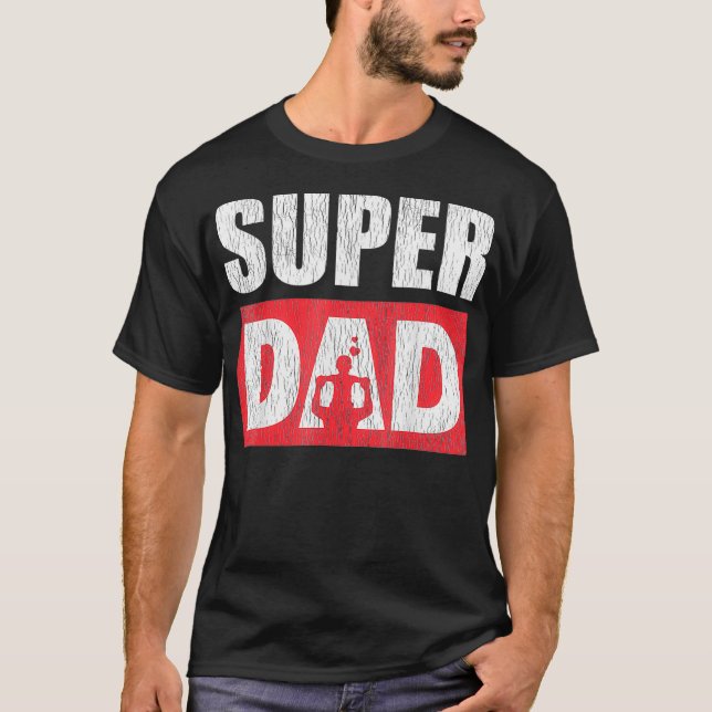 Camiseta Se Necesita Un Súper Papá Amigo Para Ser Un Papá S (Anverso)