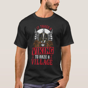 Camiseta Se Necesita Un Viking Para Alquilar Un Pueblo - Nó
