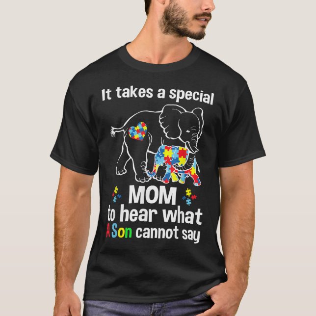 Camiseta Se necesita una mamá especial para escuchar lo que (Anverso)