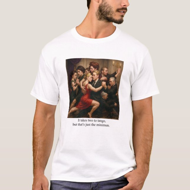 Camiseta Se necesitan dos para tango (Anverso)