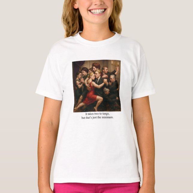 Camiseta Se necesitan dos para tango (Anverso)