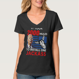Camiseta Se Necesitaron 2000 Mules Para Instalar Una Chaque