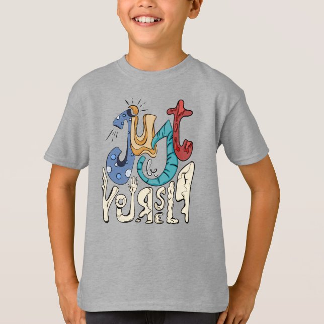 Camiseta Sé Negrita, Sé Tú: Sé Tú Mismo. (Anverso)
