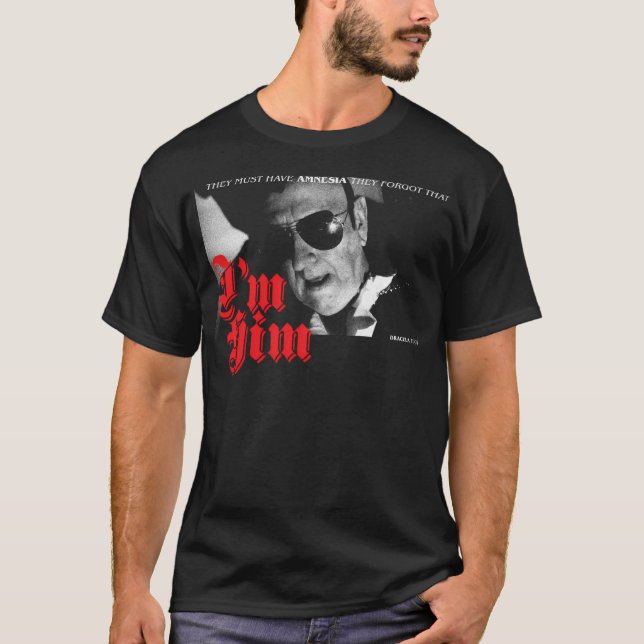 Camiseta Se Olvidaron De Que Yo Soy Él - Flujo Drácula (Anverso)