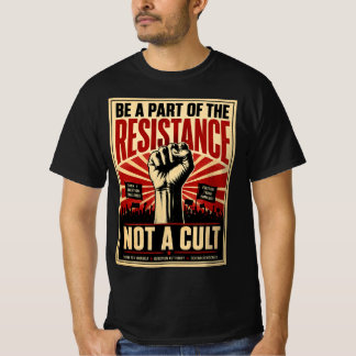 Camiseta Sé parte de la resistencia | Activismo vintage