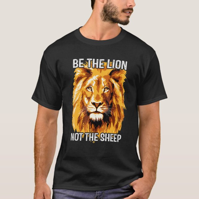 Camiseta Sé Patriótico De Los Leones, No De La Patri Estado (Anverso)