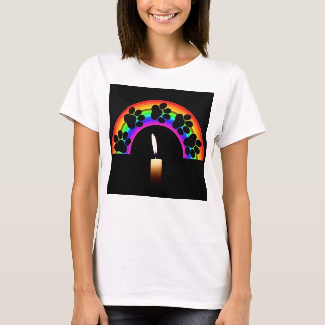 Camiseta Se Pega En Un Arcoiris Con Vela (Anverso)