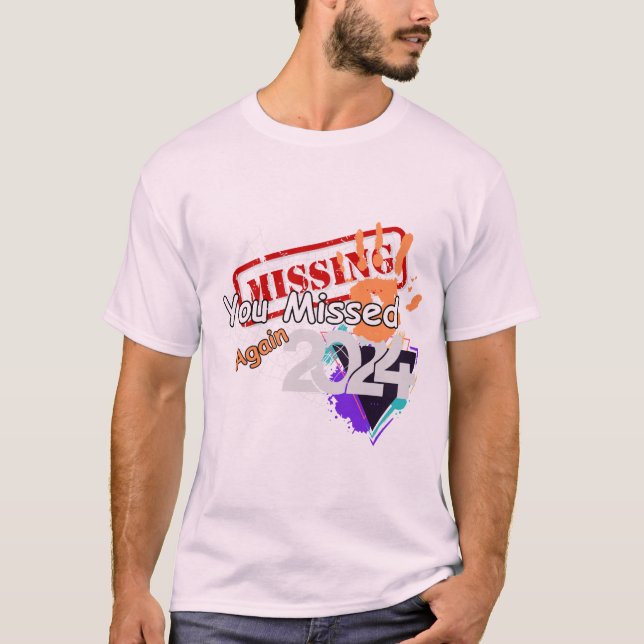 Camiseta Se perdió de nuevo-2024 (Anverso)