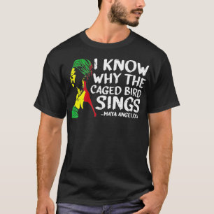 Camiseta Sé Por Qué Caged Bird Canta Guay African