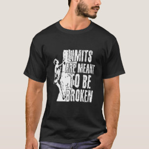 Camiseta Se Pretende Romper Los Límites De Las Lunas De Hom