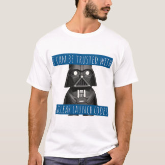 Camiseta Se puede confiar en los códigos de lanzamiento nuc