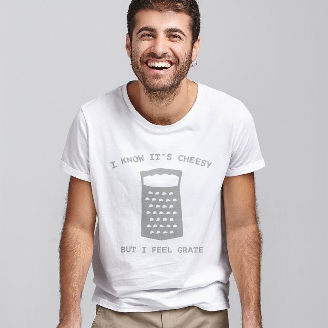 Camiseta Sé que es cursi pero siento gracia (I knot it's cheesy but I feel grate t-shirt)